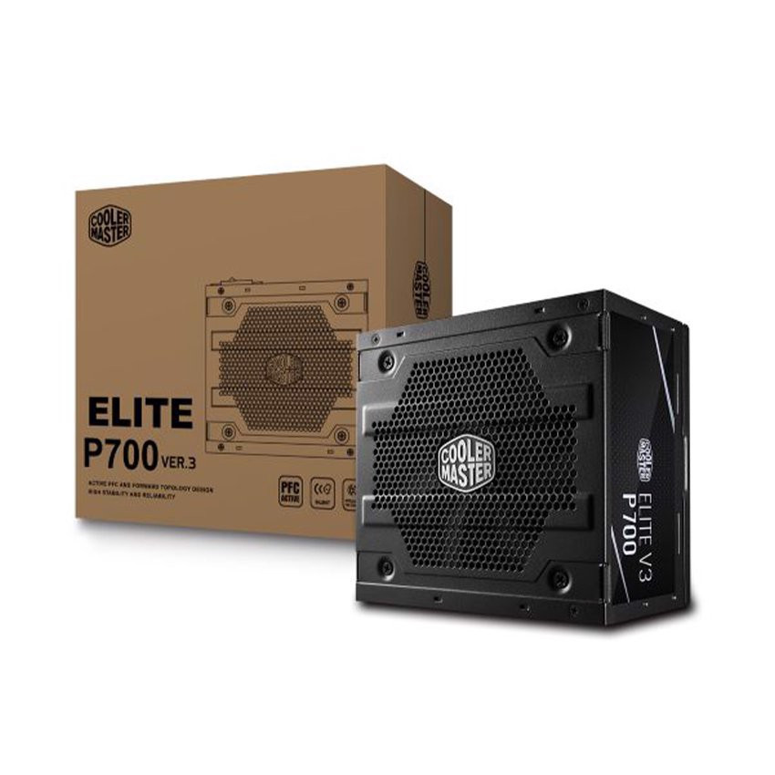 NGUỒN 700W COOLERMASTER ELITE V3 PC700 NEW BH 36 THÁNG